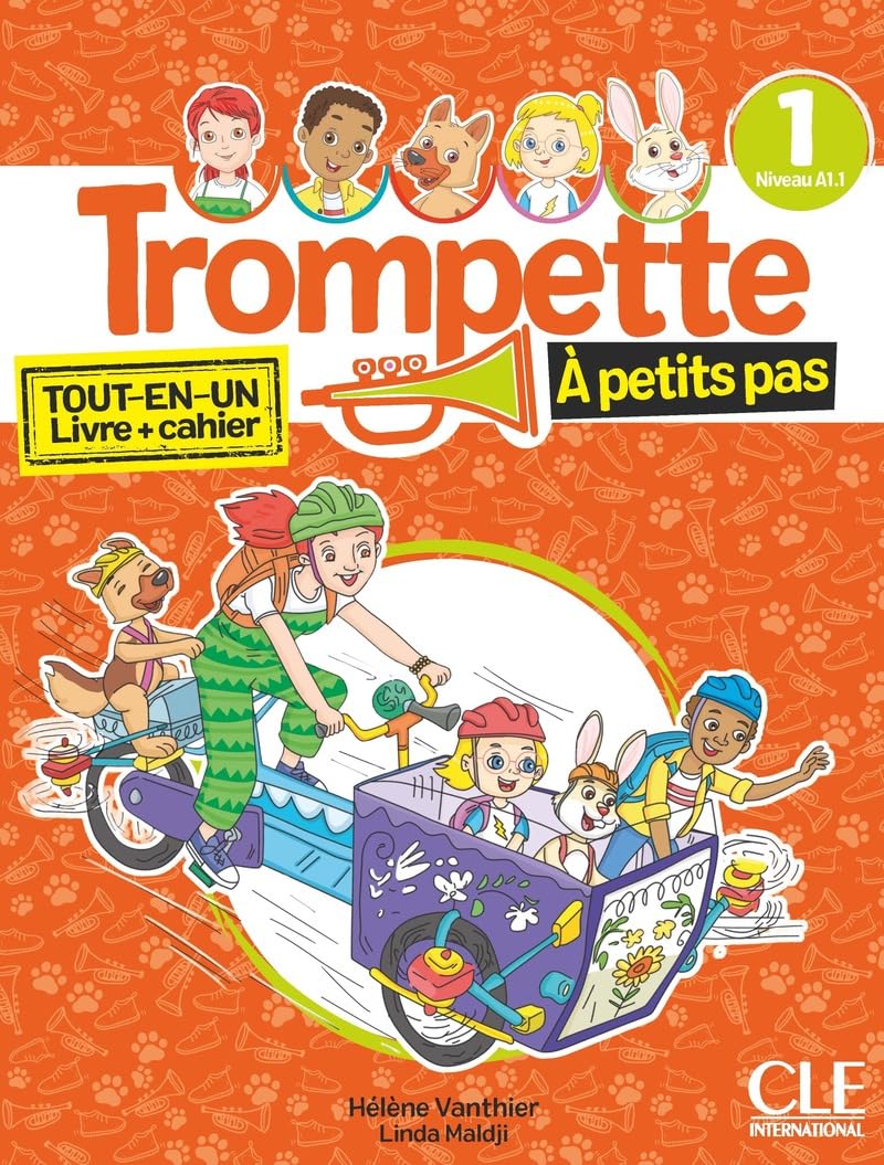 Trompette a Petits Pas 1 niveau A1.1- livre de l' eleve& cahier d' activites
