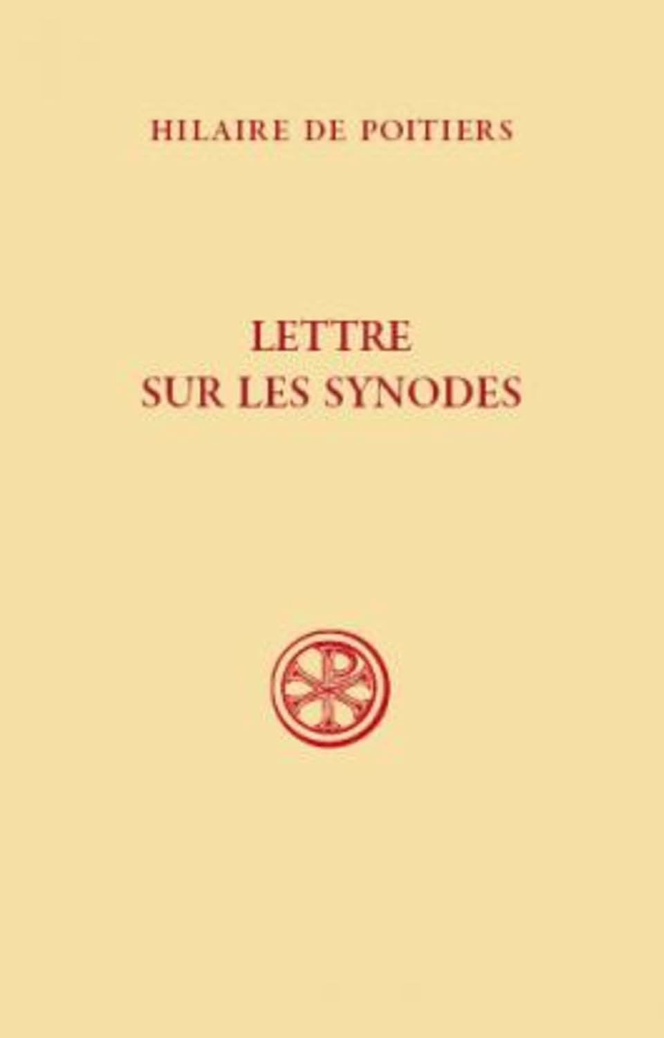 Lettre sur les Synodes
