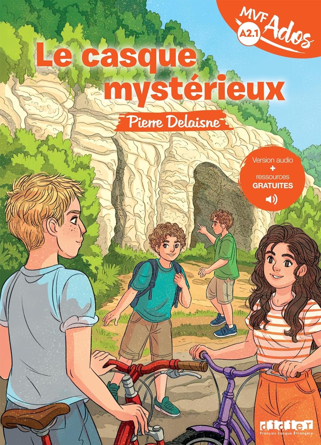 Le casque mysterieux - Niv. A2.1 - Livre + audios online