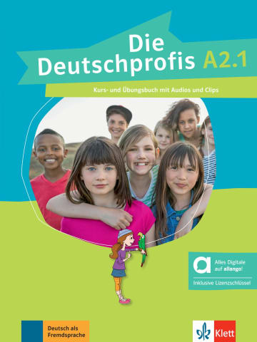 Die Deutschprofis (A2.1) - Kurs- & Ubungsbuch mit Audios & Clips - Hybride Ausgabe allango (24 Monate)