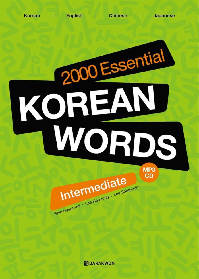 2000 Essential Korean Words Intermediate + mp3 CD 2000 Essential Korean Words Intermediate + mp3 CD