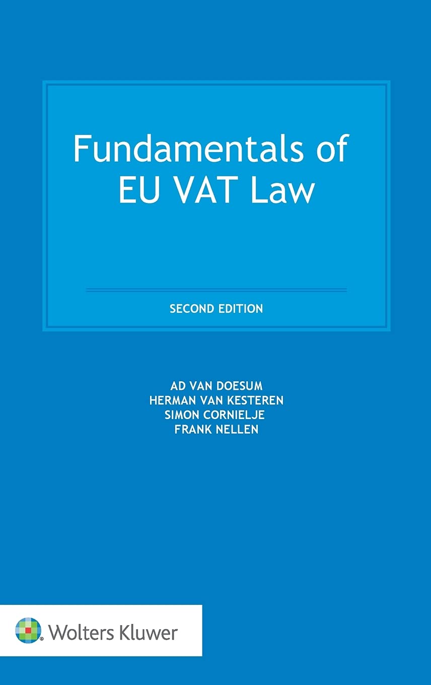 Fundamentals of EU VAT Law 2nd Edition