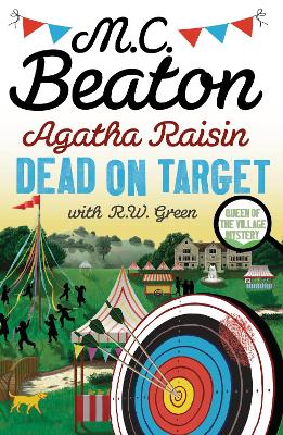 AGATHA RAISIN: DEAD ON TARGET PB - M.C. BEATON
