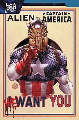 ALIEN VS. CAPTAIN AMERICA    PB - FRANK TIERI-STEFANO RAFFAE