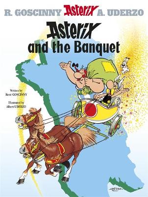 ASTERIX 5: ASTERIX AND THE BANQUET - RENE GOSCINNY-ALBERT UD