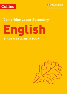 COLLINS CAMBRIDGE LOWER SECONDARY ENGLISH STAGE 7 STUDENTS B