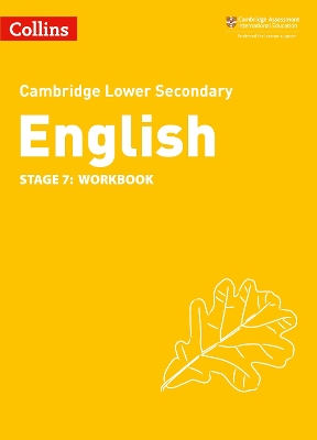 COLLINS CAMBRIDGE LOWER SECONDARY ENGLISH STAGE 7 WORKBOOK -