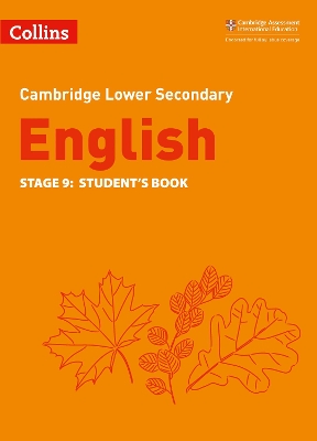 COLLINS CAMBRIDGE LOWER SECONDARY ENGLISH STAGE 9 STUDENTS B