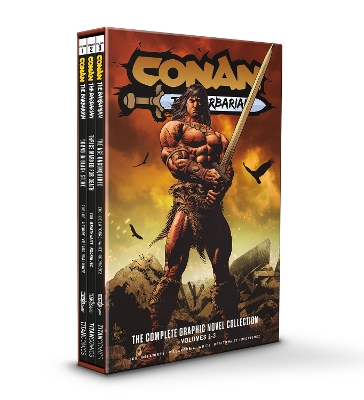CONAN THE BARBARIAN 1-3 SLIPCASE SET - JIM ZUB-ROBERT DE LA