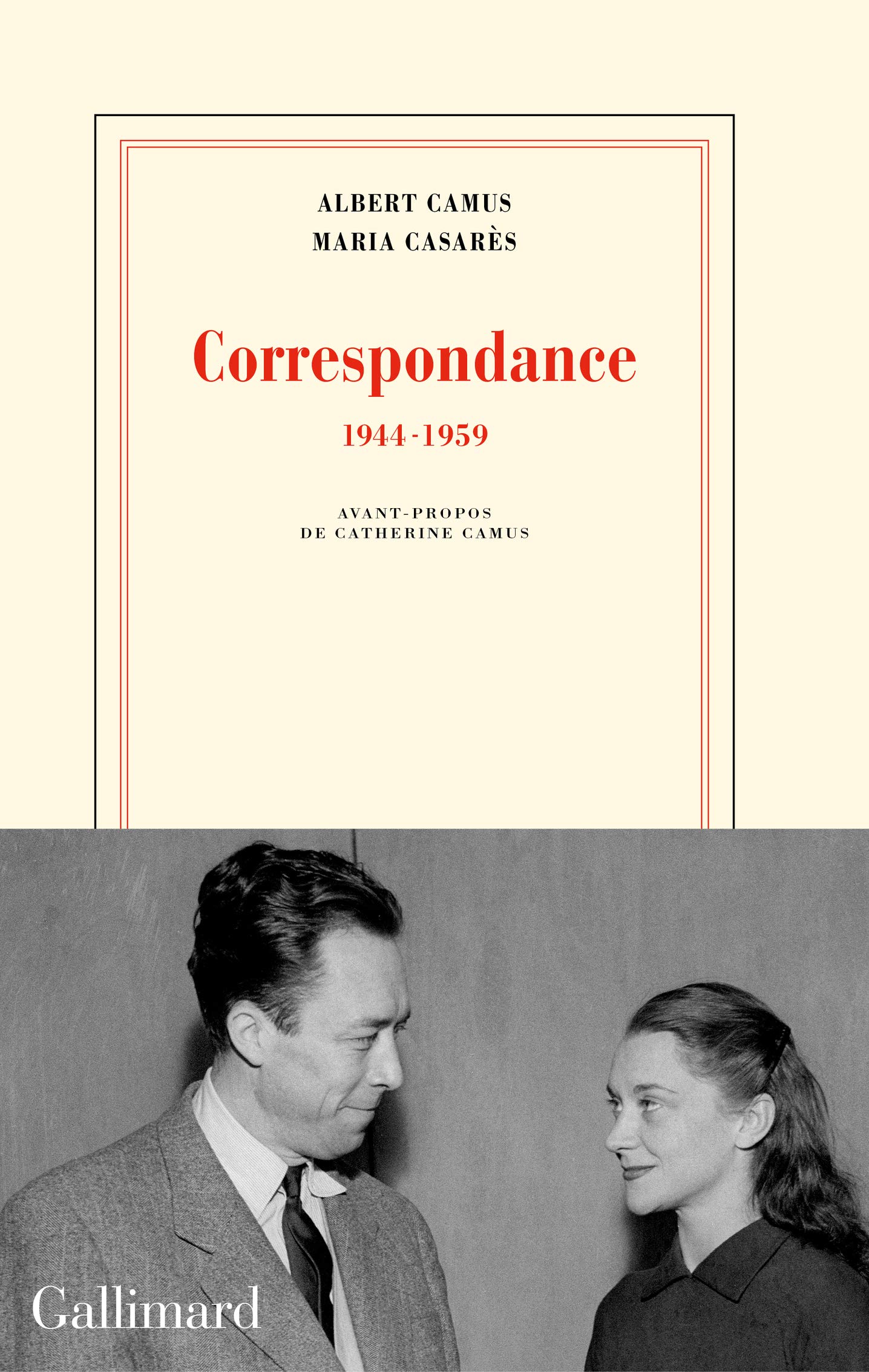CORRESPONDANCE 1944-1959  POCHE B FORMAT - ALBERT CAMUS-MARI