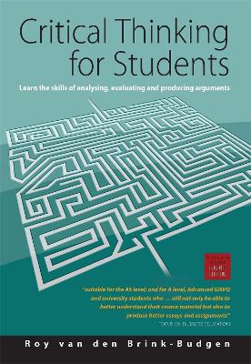 CRITICAL THINKING FOR STUDENTS PB - ROY VAN DEN BRINK-BUDGEN