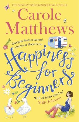 HAPPINESS FOR BEGINNERS PB - CAROLE MATTHEWS
