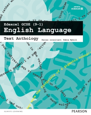 PEARSON EDEXCEL GCSE 9-1 EDXCL GCSE(9-1) ENGLANG ANTHOLOGY .