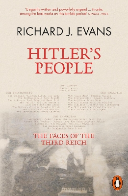 PENGUIN ORANGE SPINES : HITLERS PEOPLE PB - RICHARD J. EVANS