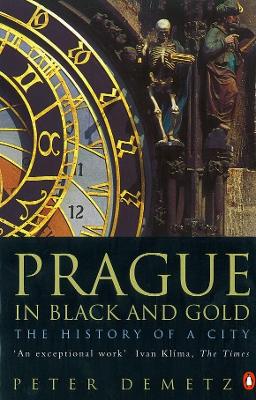PENGUIN ORANGE SPINES : PRAGUE IN BLACK AND GOLD PB - PETER