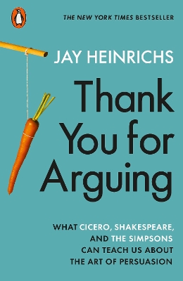 PENGUIN ORANGE SPINES : THANK YOU FOR ARGUING PB - JAY HEINR