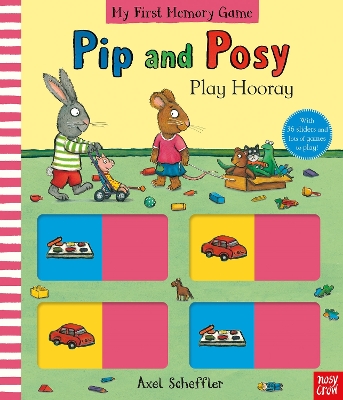 PIP AND POSY: PLAY HOORAY! (MY FIRST MEMORY GAME) HC - AXEL