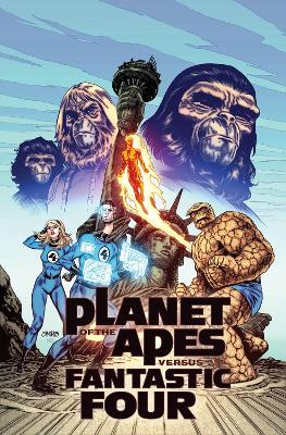 PLANET OF THE APES VS. FANTASTIC FOUR   PB - JOSH TRUJILLO-A