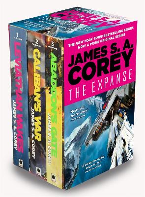 THE EXPANSE BOX SET BOOKS 1-3 (LEVIATHAN WAKES CALIBANS WAR