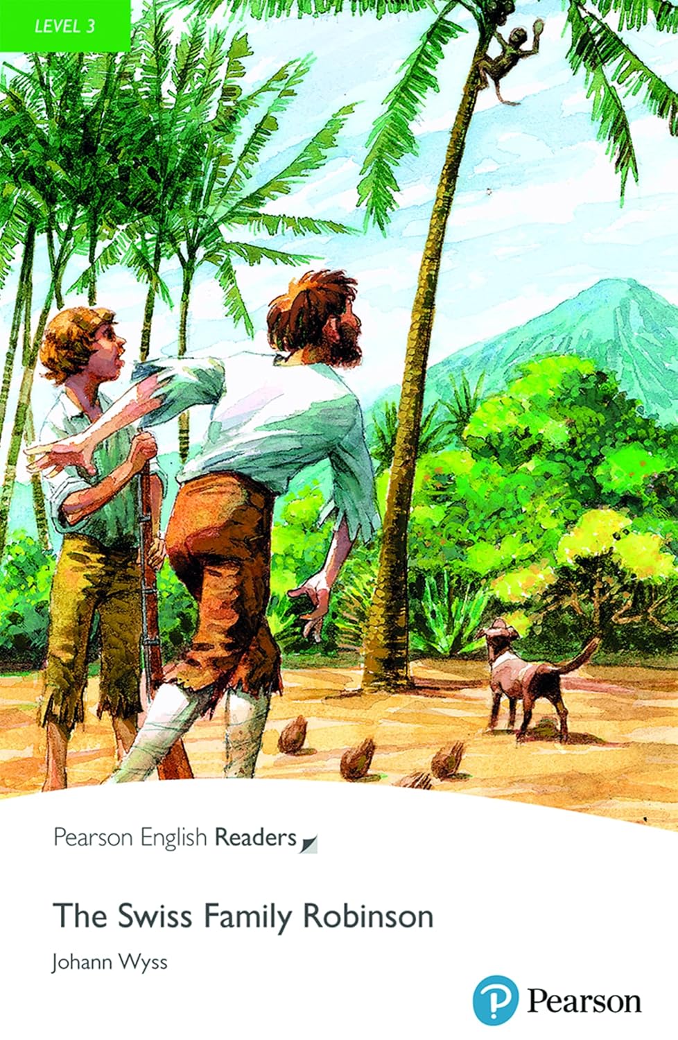 Pearson English Readers: Level 3 - The Swiss Family Robinson (ebook + audio)