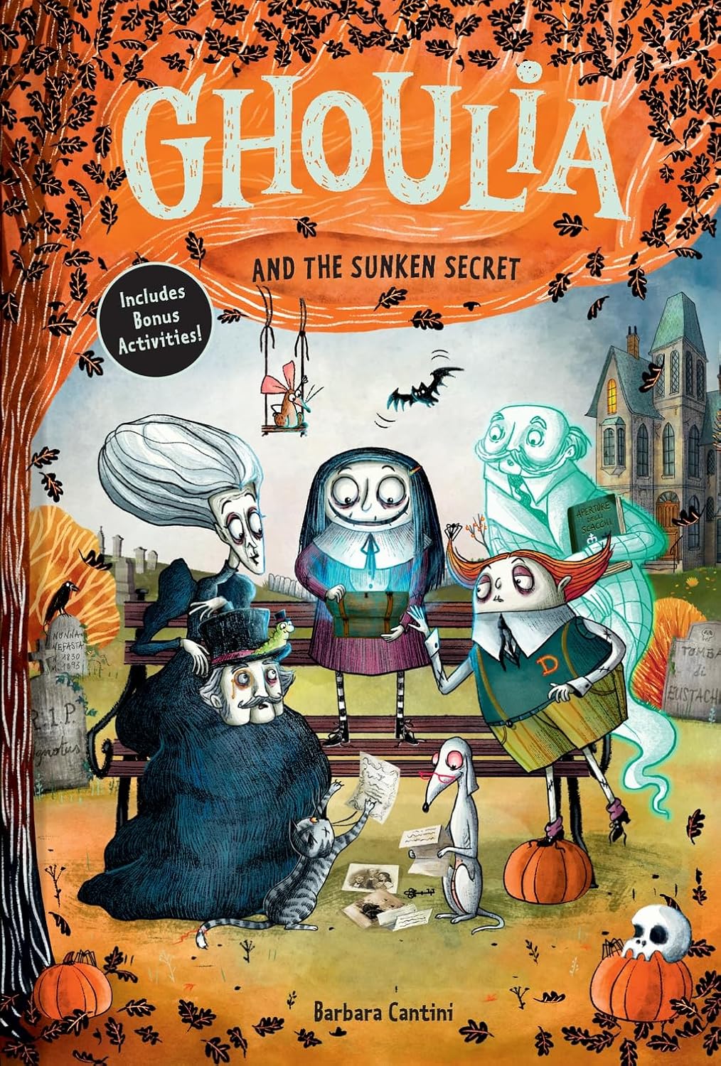 Ghoulia #5 Ghoulia and the Sunken Secret (hardcover)