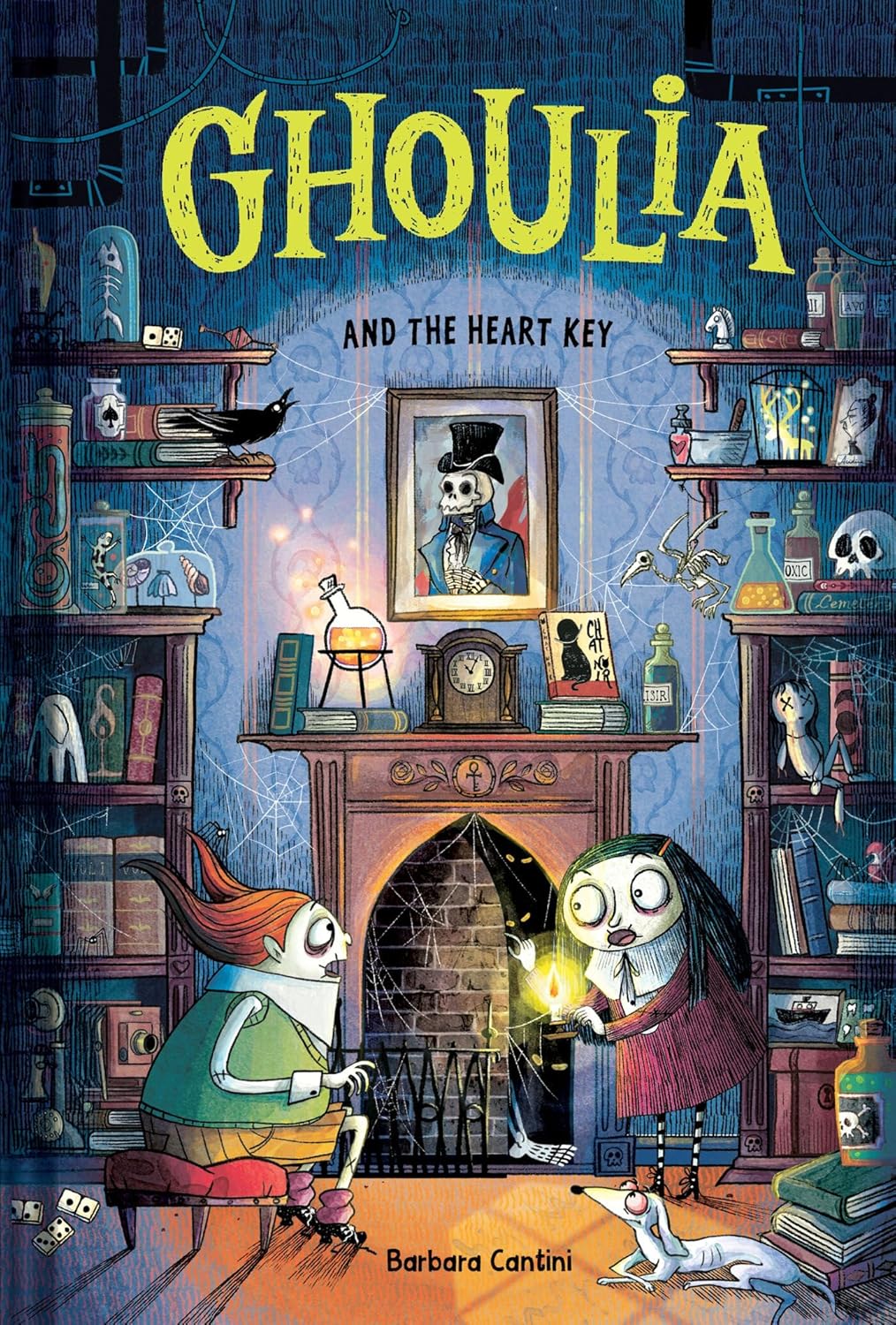 Ghoulia #6 Ghoulia and the Heart Key (hardcover)