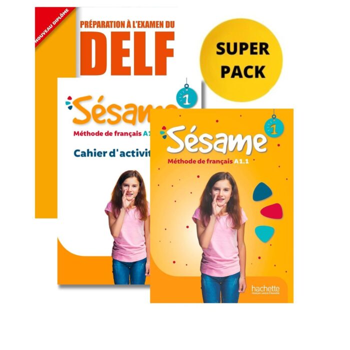 SESAME 1 & DELF PRIM A1.1 SUPER PACK - Ε' ΔΗΜ PR1 SESAME 1 & DELF PRIM A1.1 SUPER PACK - Ε' ΔΗΜ PR1