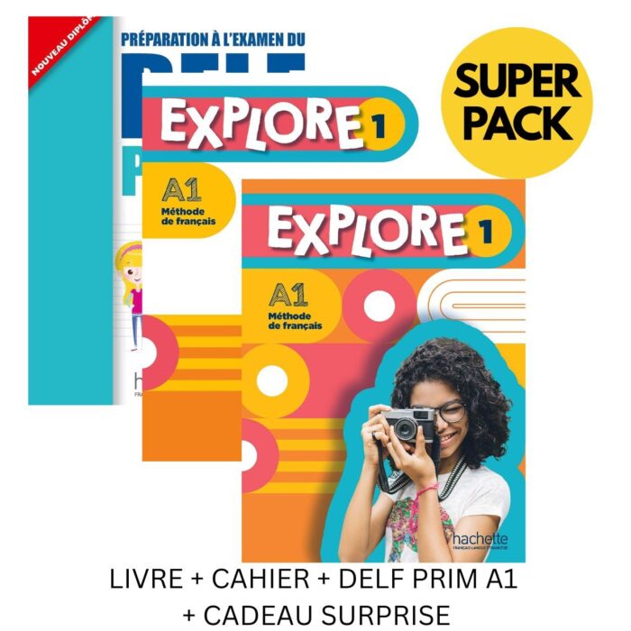 Explore 1 & DELF Prim A1 Super Pack - Ε' ΔΗΜ PR2 Explore 1 & DELF Prim A1 Super Pack - Ε' ΔΗΜ PR2