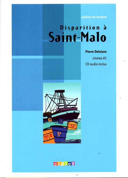 Disparition a Saint Malo - Livre + CD