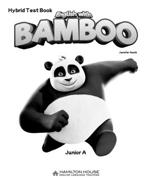 New English with Bamboo Junior A Hybrid Test Book