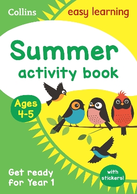 Reception To Year 1 Summer Activity Book With Stickers -