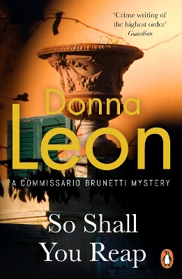 SO SHALL YOU REAP PB - DONNA LEON